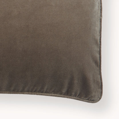 POKOLOKO Velvet Pillow - 14x24" #color_truffle-velvet
