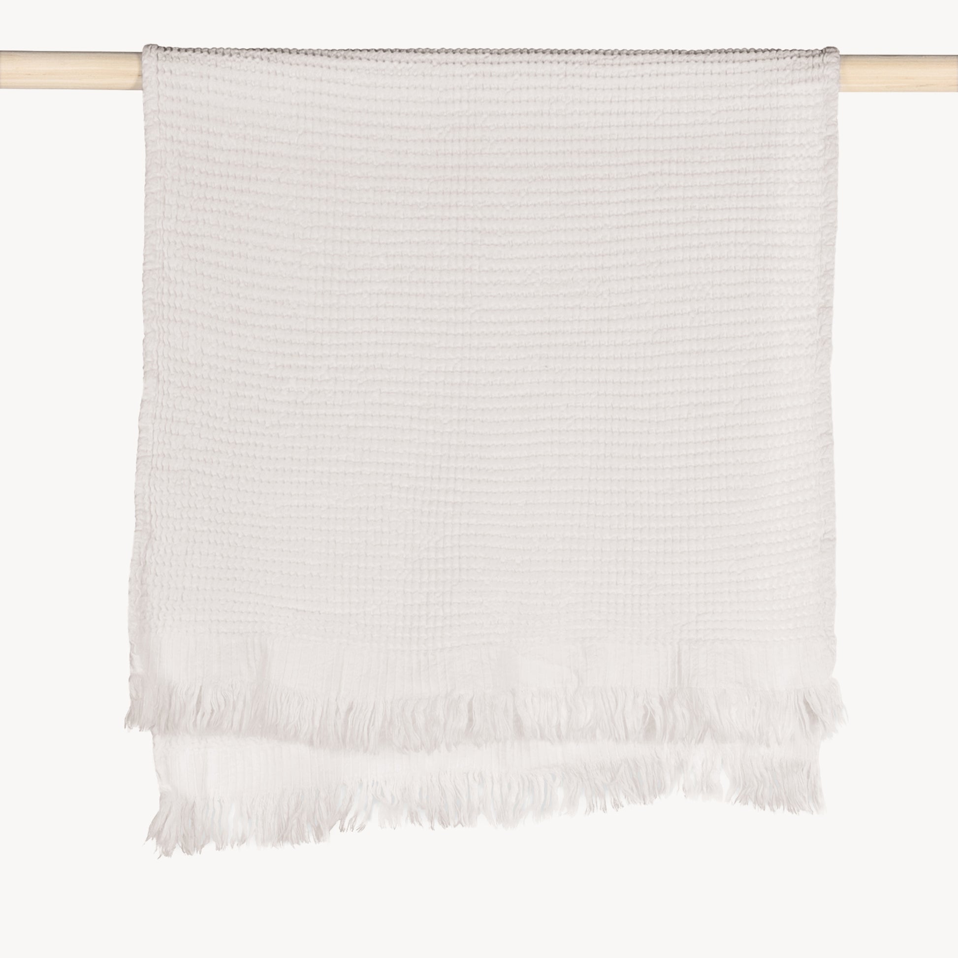 POKOLOKO Wave Hand Towel #color_white-wave