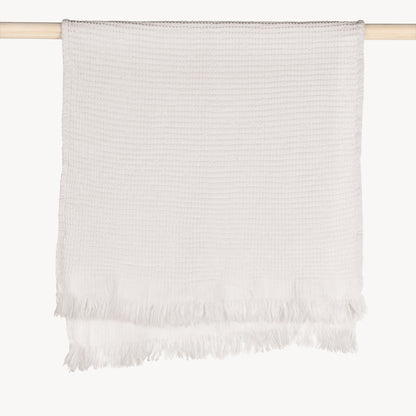 POKOLOKO Wave Hand Towel #color_white-wave