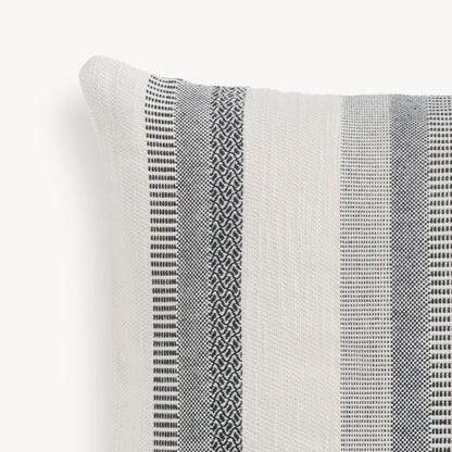 POKOLOKO Cabana Pillow #color_pewter-cabana