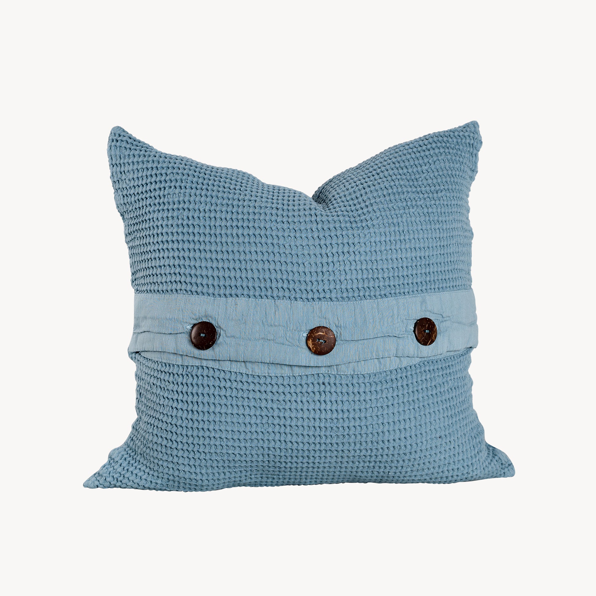 POKOLOKO Wave Pillow #color_seawave-blue-pillow