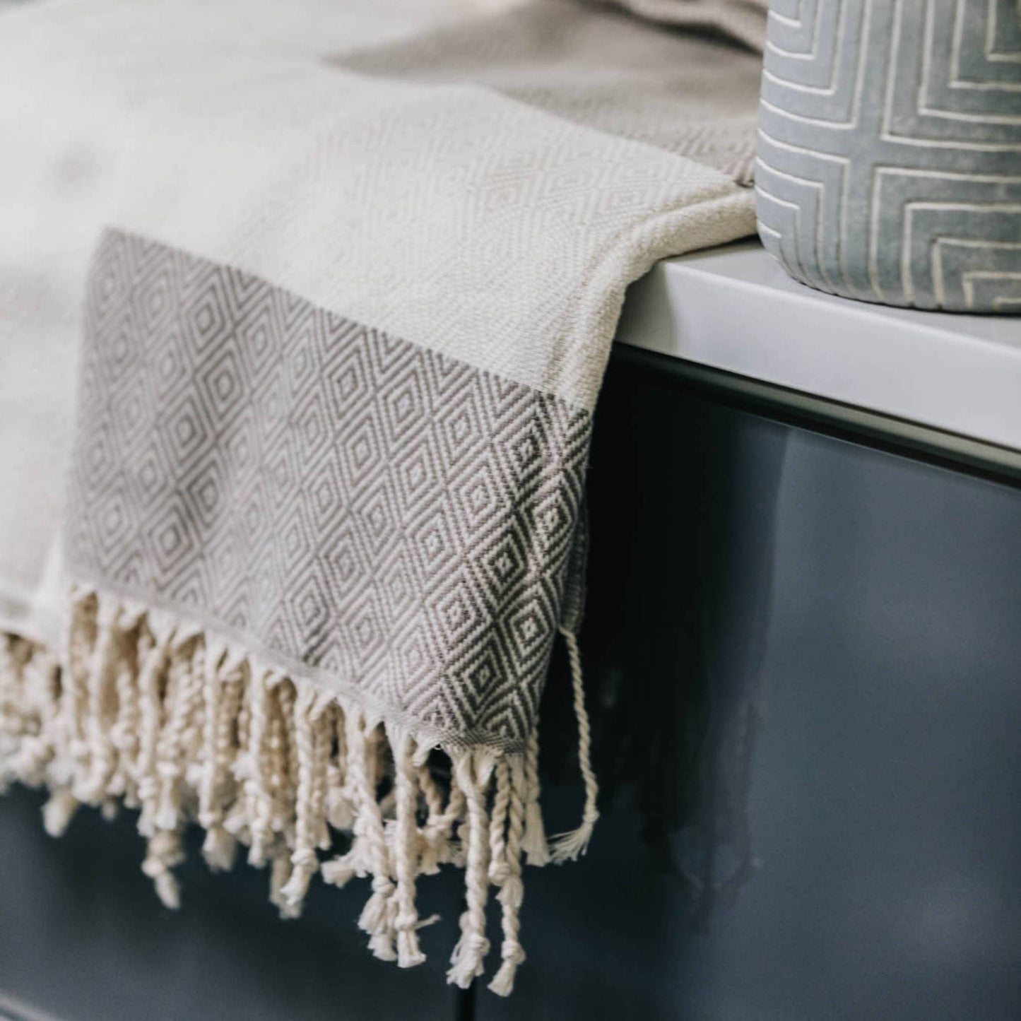 POKOLOKO Diamond Towel #color_dune-diamond