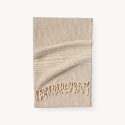 POKOLOKO Hasir Towel #color_cream-hasir