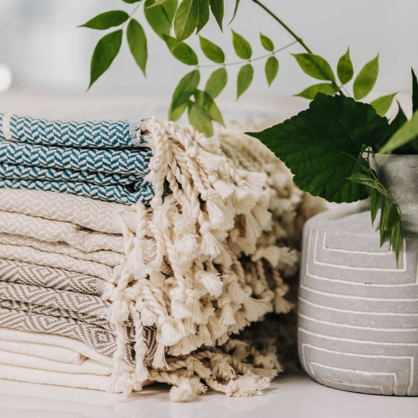 POKOLOKO Hasir Towel #color_prussian-hasir