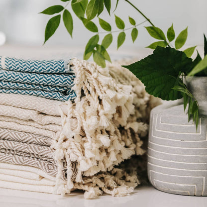 POKOLOKO Hasir Towel #color_prussian-hasir