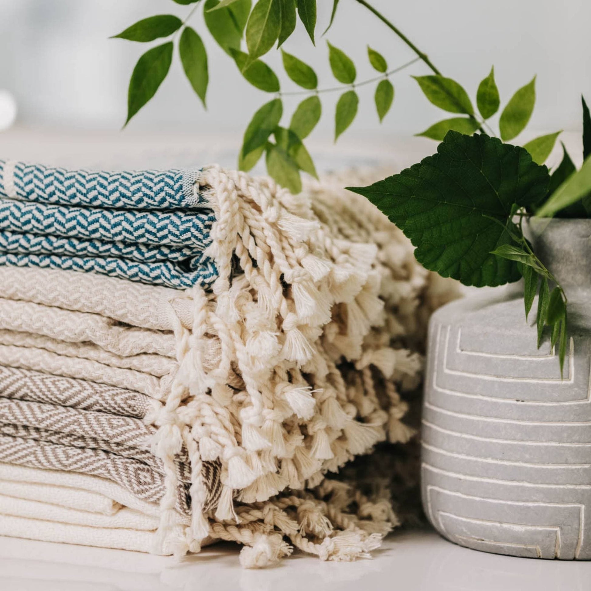 POKOLOKO Hasir Towel #color_mist-hasir