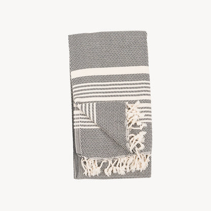 POKOLOKO Hasir Towel #color_carbon-hasir