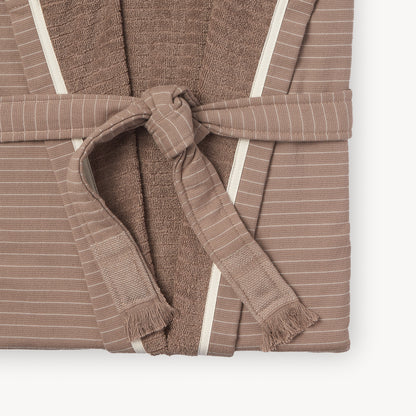 POKOLOKO Leo Terry Robe #color_leo-tea