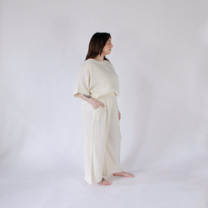 POKOLOKO Crinkle Boat Top #color_crinkle-cream